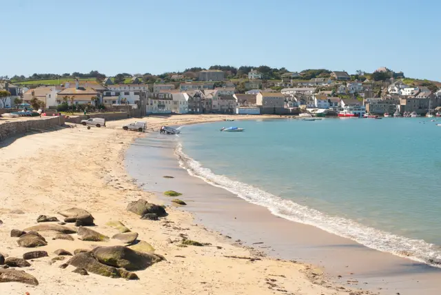 View of the mainland on St Mary's Island, part of the Scilly Isles