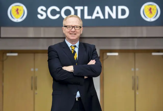 Scotland manager Alex McLeish