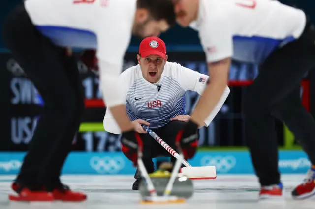 USA curling team