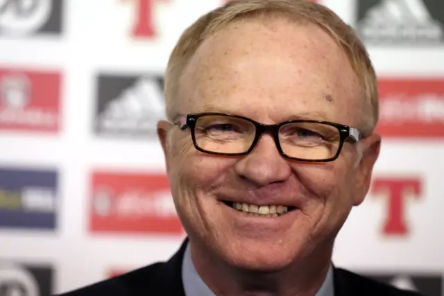 Scotland manager Alex McLeish