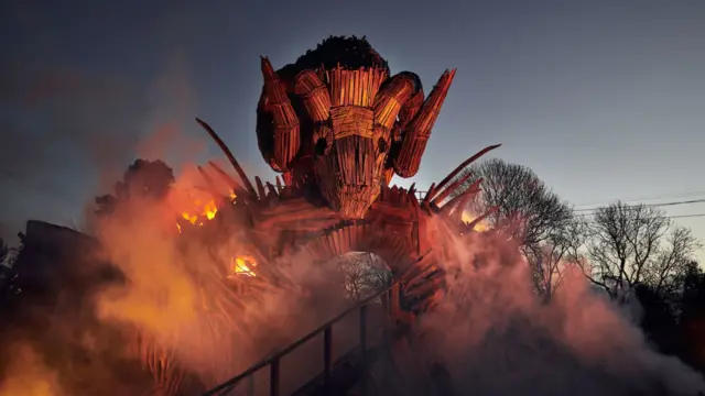 Wicker Man ride