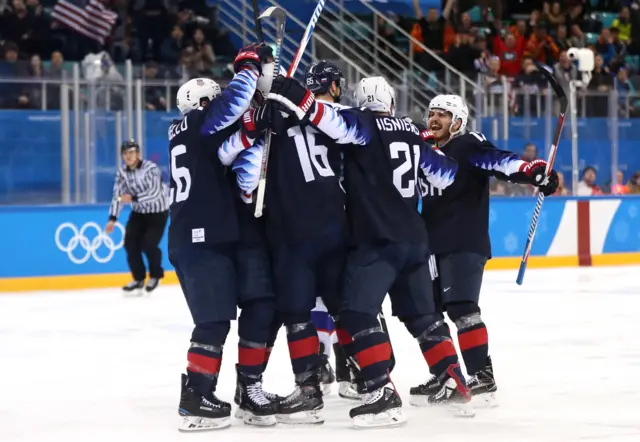 USA ice hockey team