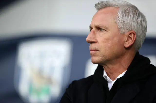 West Brom manager Alan Pardew