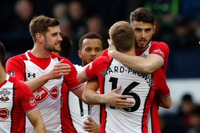 Southampton celebrate