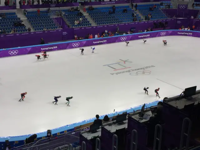 Short track warm up