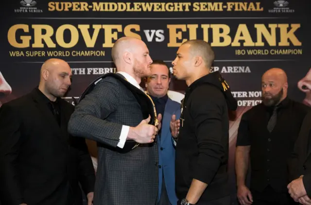 George Groves and Chris Eubank Jr