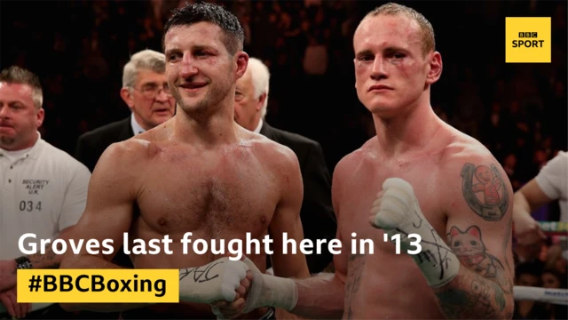 Carl Froch and George Groves