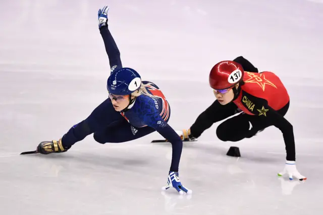 Great Britain's Elise Christie