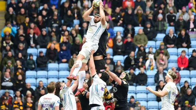 Exeter line-out