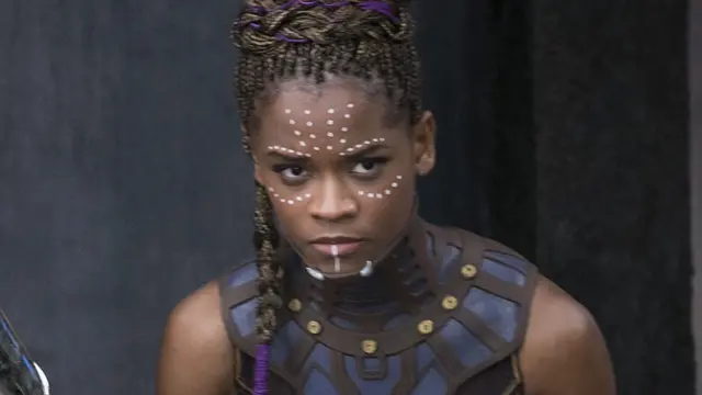 Letitia Wright as Shuri in Black Panther