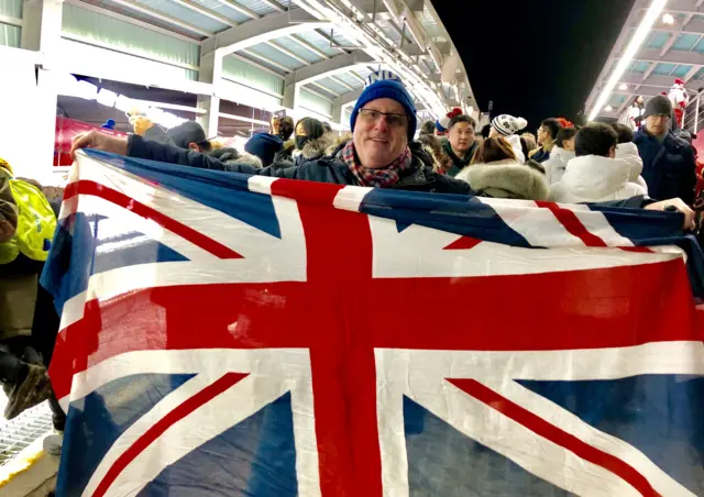 Bobsleigh fans