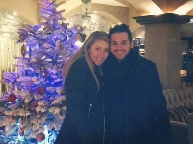 Shiffrin posted a picture on Instagram of the couple celebrating Christmas in Paris