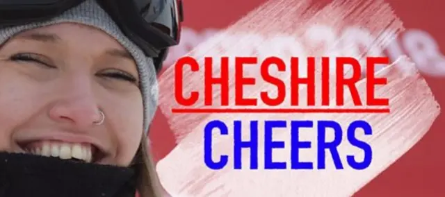 Rowan Cheshire in ski gear