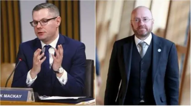 Mr Mackay and Mr Harvie announced in January that a deal had been reached