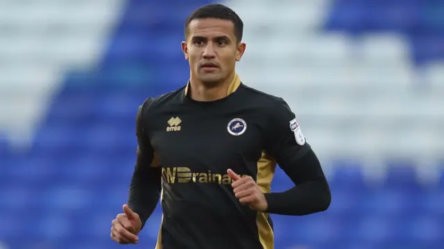 Tim Cahill in action for Millwall