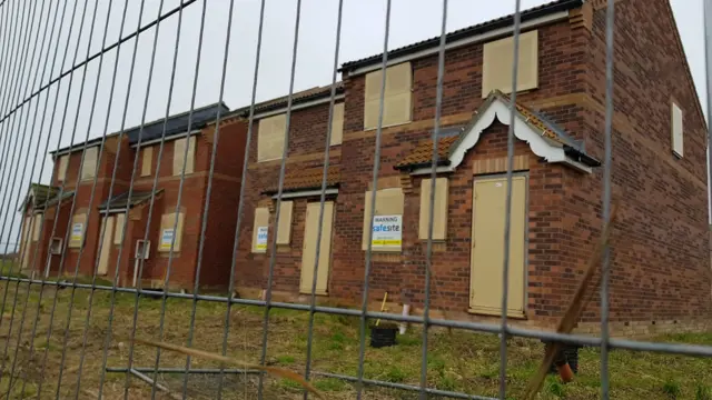 Unfinished homes