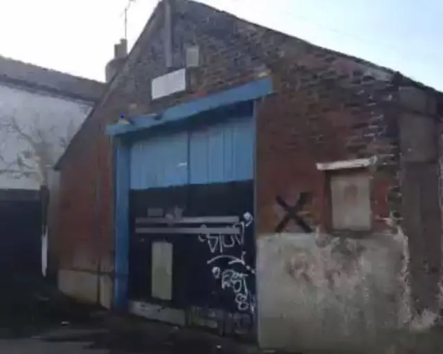 Derelict building in Driffield