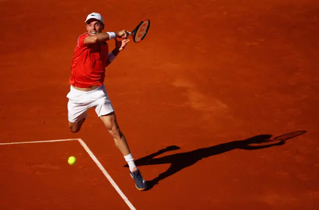Agut forehand smash