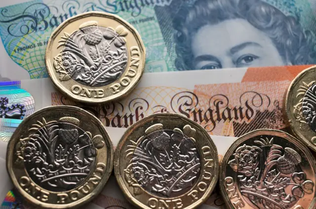 Pound coins