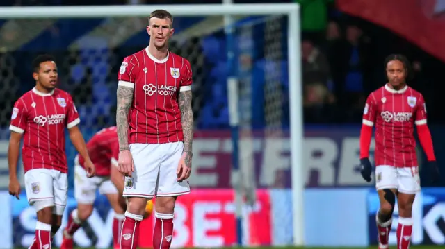 Bristol City dejected