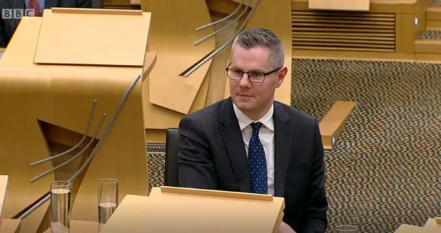 Finance Secretary Derek Mackay