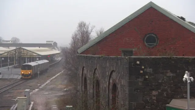 Newton Abbot rail shed