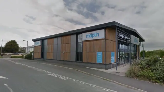 Maplin, Truro. Pic: Google