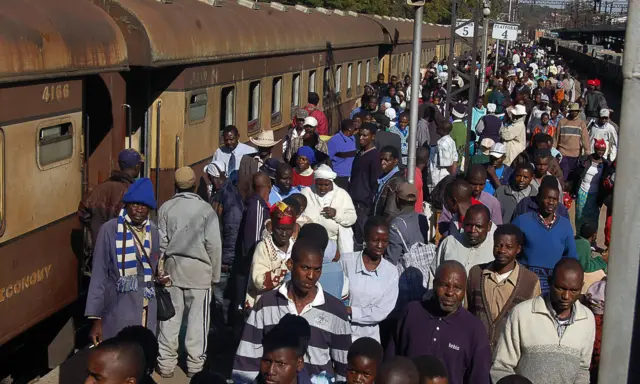 Train in Zimbabwe