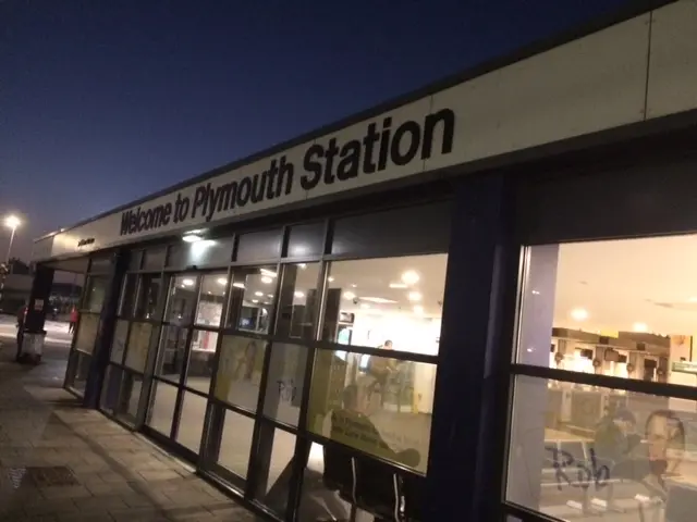 Plymouth railway station