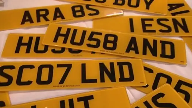 Number plates