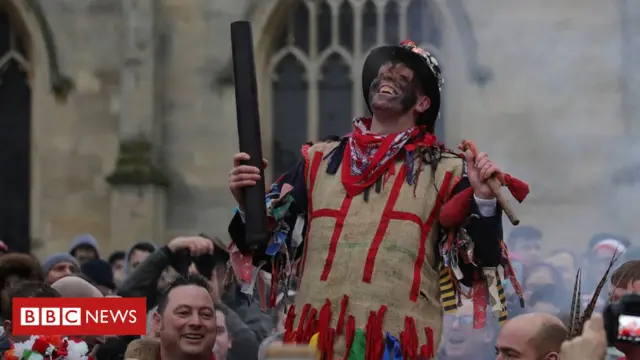 The Haxey Hood fool