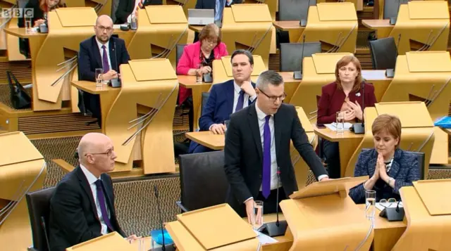 Finance Secretary Derek Mackay