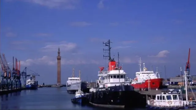 Grimsby dock