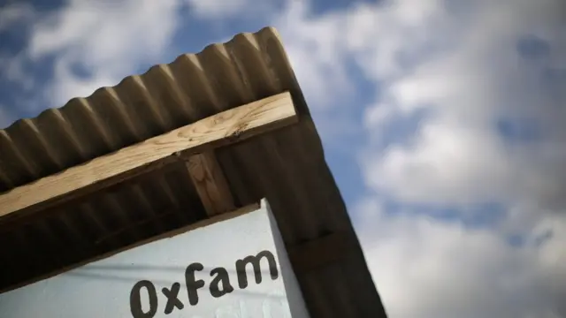 Oxfam sign