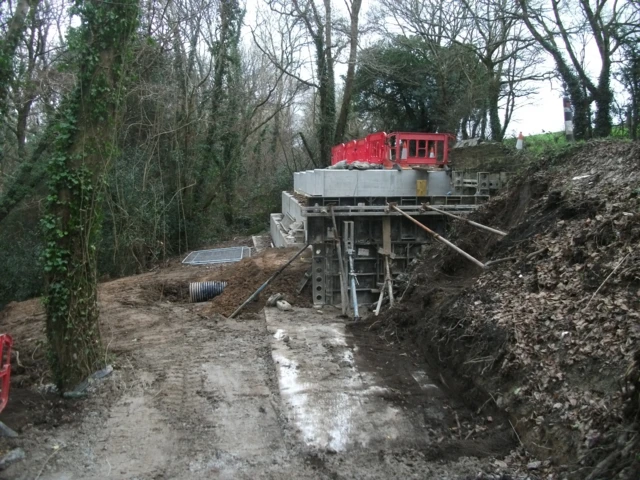 Cattle creep arch structure in Kea