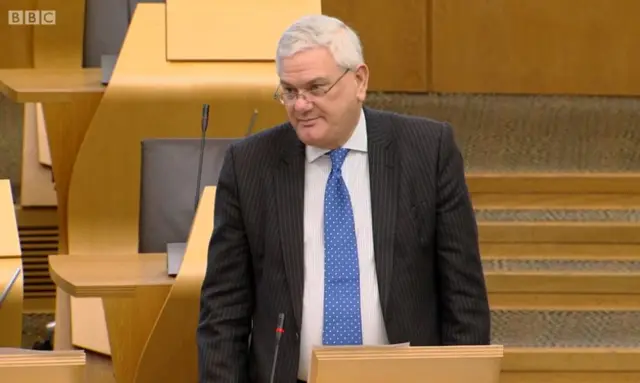 Lib Dem MSP Mike Rumbles