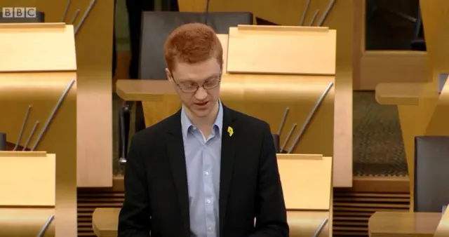 Green MSP Ross Greer