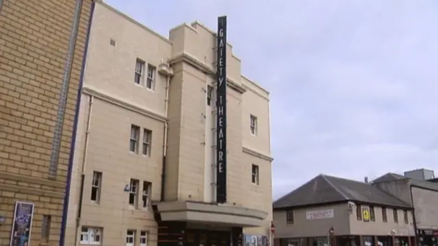 The Gaiety Theatre in Ayre lost out in the Creative Scotland funding round