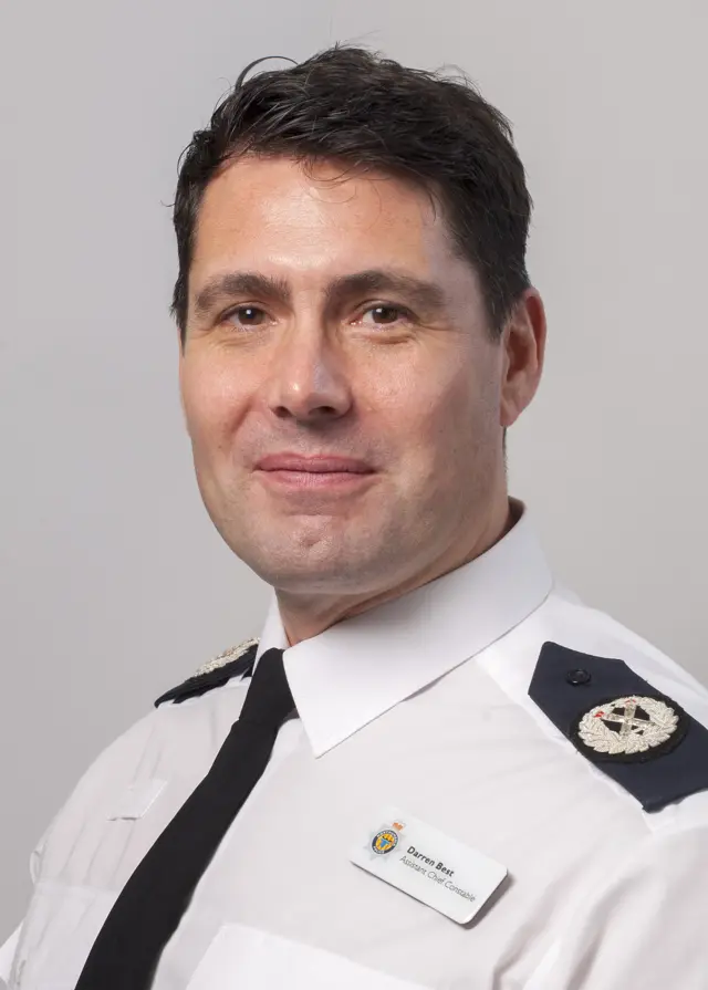 Temporary Deputy Chief Constable of Northumbria Police, Darren Best,