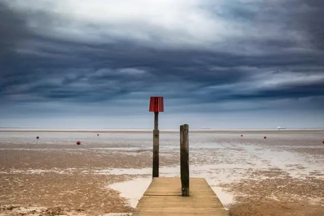 Cleethorpes beach