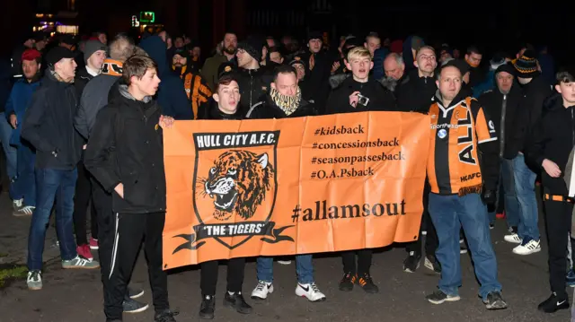 Hull City protest