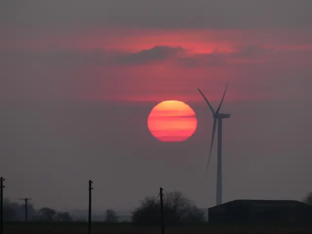 Sunset at Goole