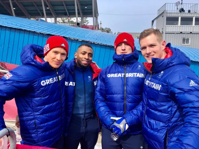 Great Britain's bobsleigh team