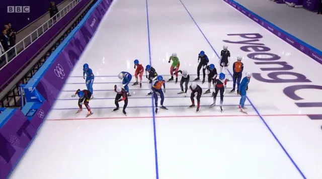 Speed skating