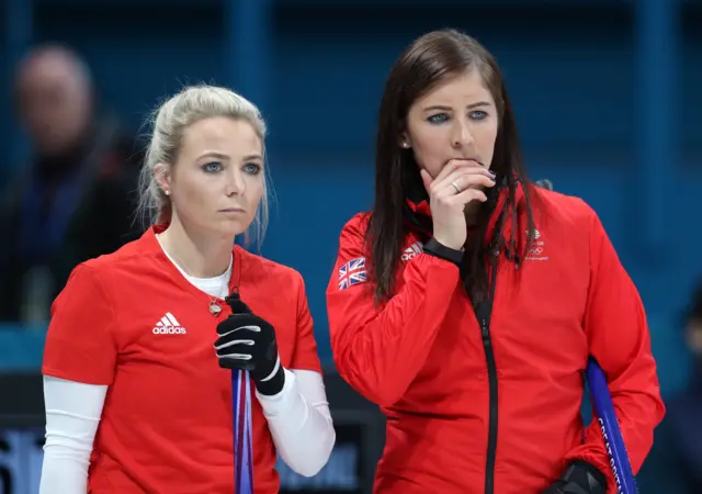 Anna Sloan and Eve Muirhead