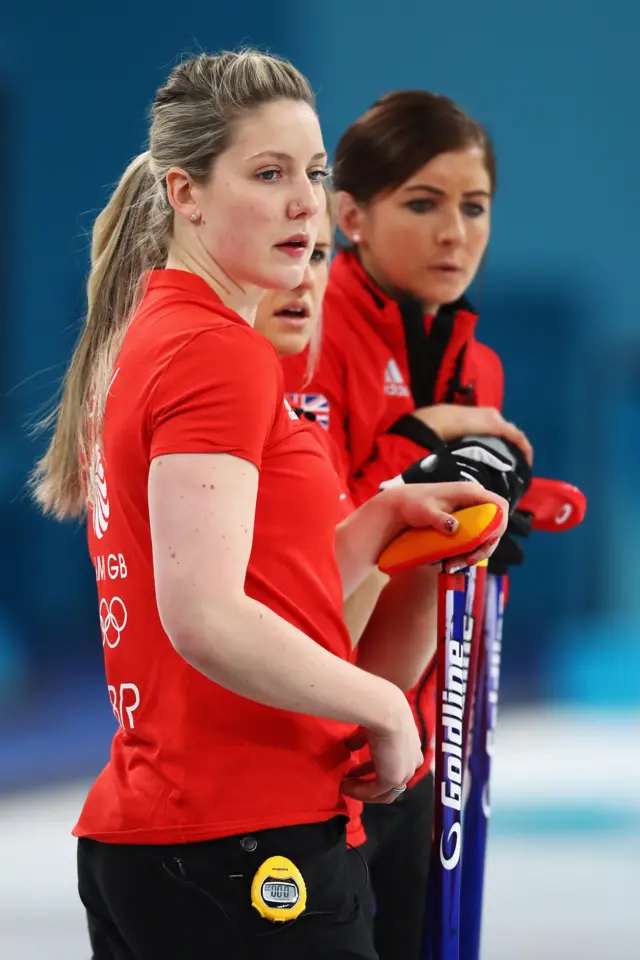 Great Britain women curling