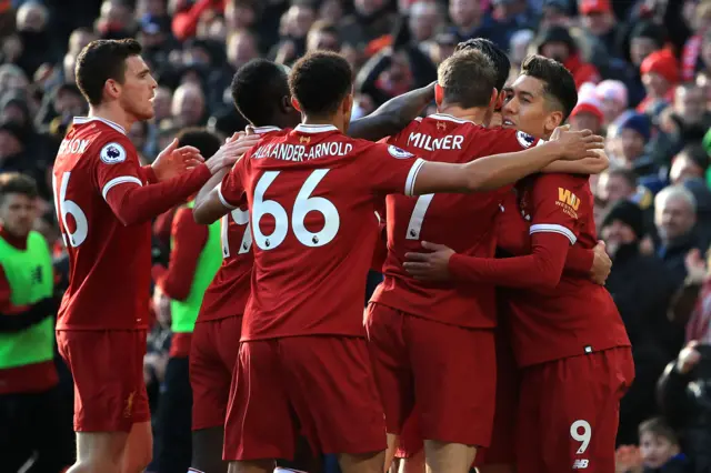 Liverpool celebrate