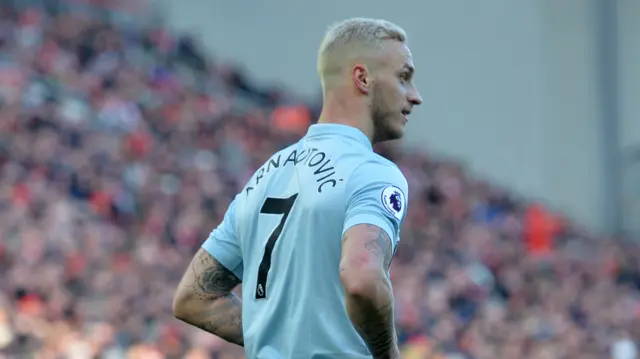 West Ham United's Marko Arnautovic