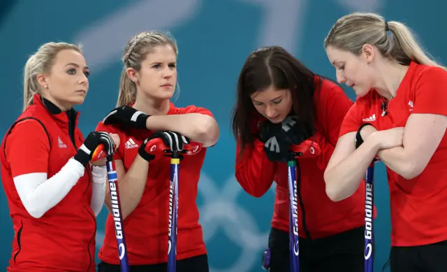 GB women's curlers