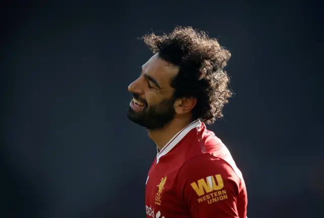 Liverpool's Mohamed Salah